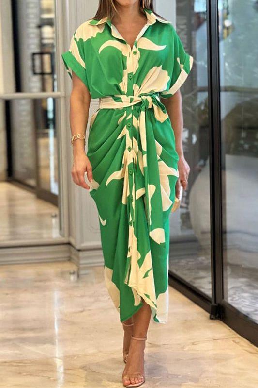 Carys | Tropical  Dress