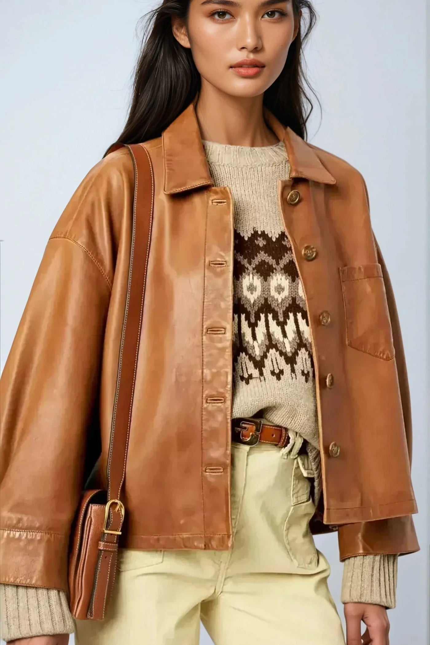 Sloane | Leather Jacket