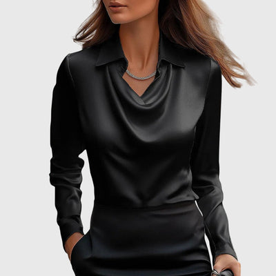 Sylvia | Shiny Blouse