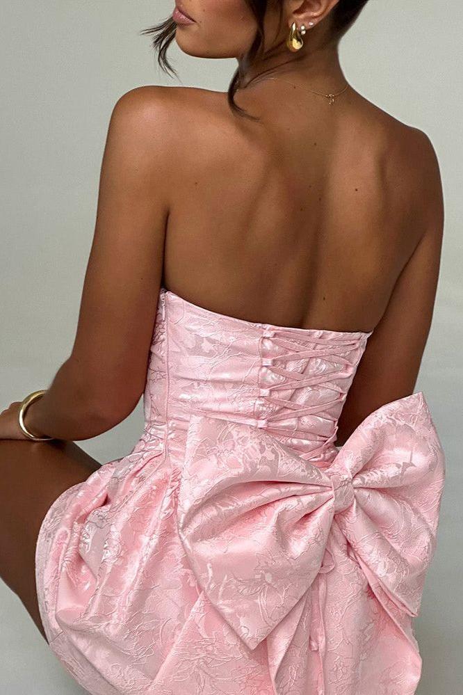 Amelia | Knot Mini Dress