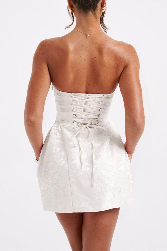 Amelia | Knot Mini Dress
