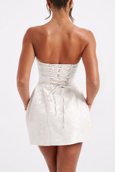 Amelia | Knot Mini Dress