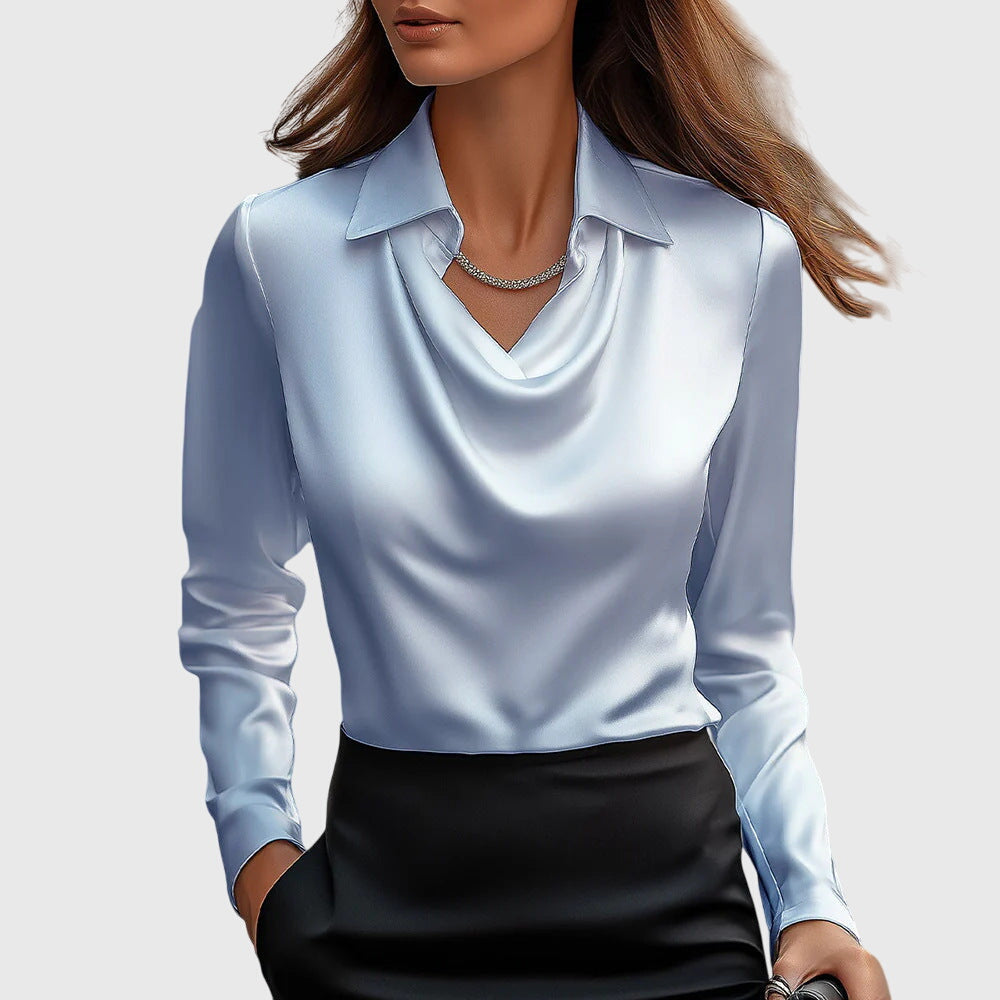 Sylvia | Shiny Blouse