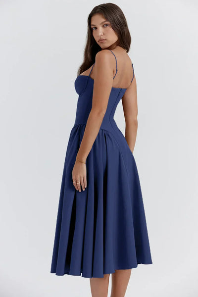Elowen | Corset Midi Dress