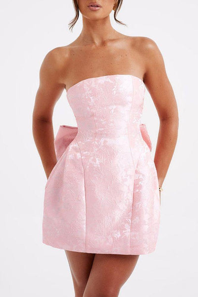 Amelia | Knot Mini Dress