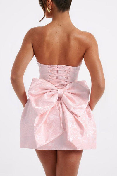 Amelia | Knot Mini Dress