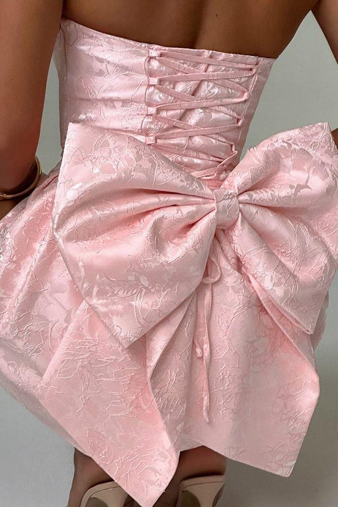Amelia | Knot Mini Dress