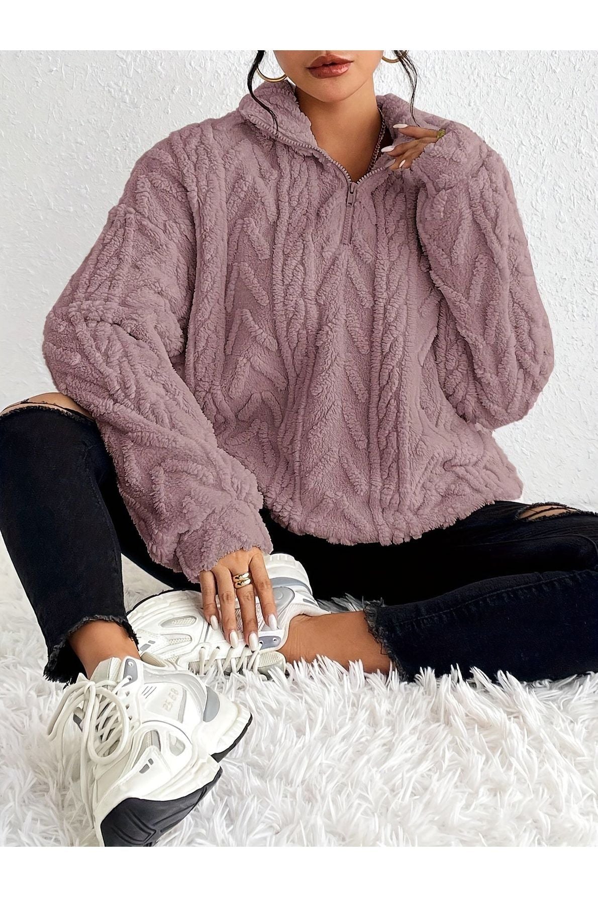Dianne | Fleece Sweatshirt