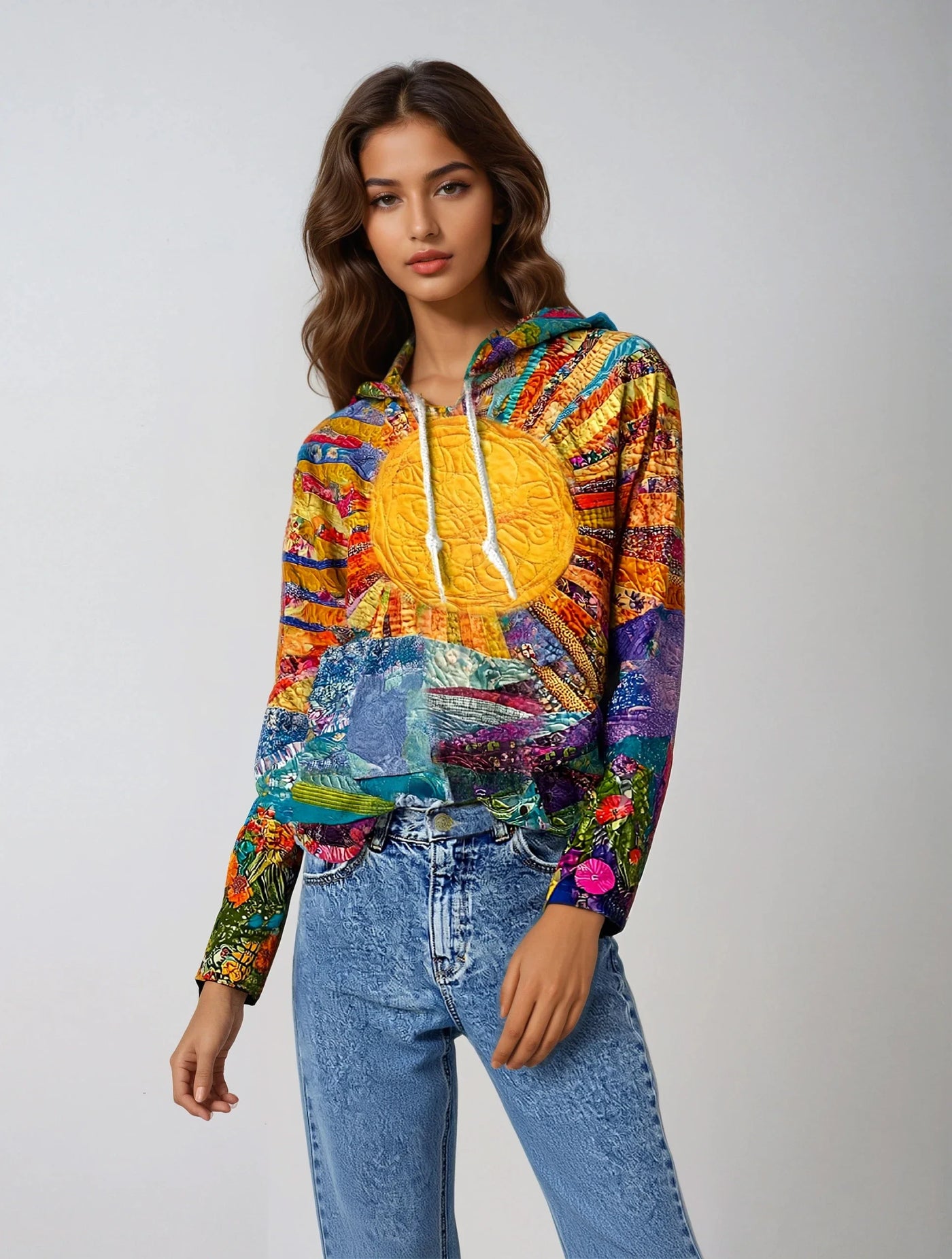 Solara | Quilted Hoodie