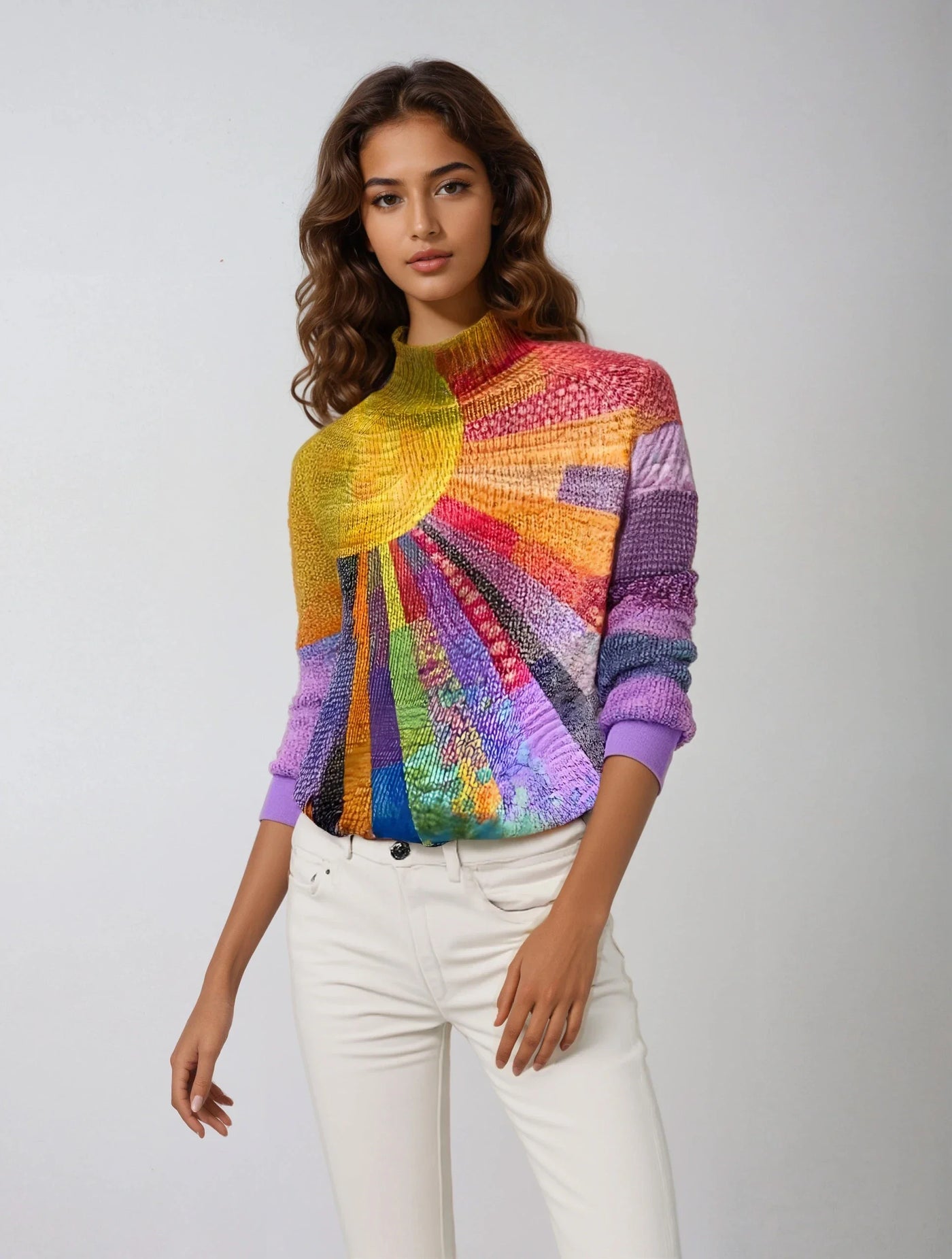 Sheila | High-Neck Sweater