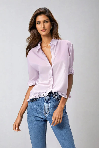 Kiana | Ruffle Blouse