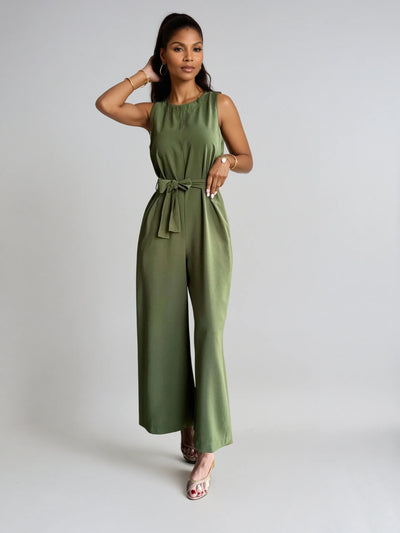 Noelle | Belted Jumpsuit