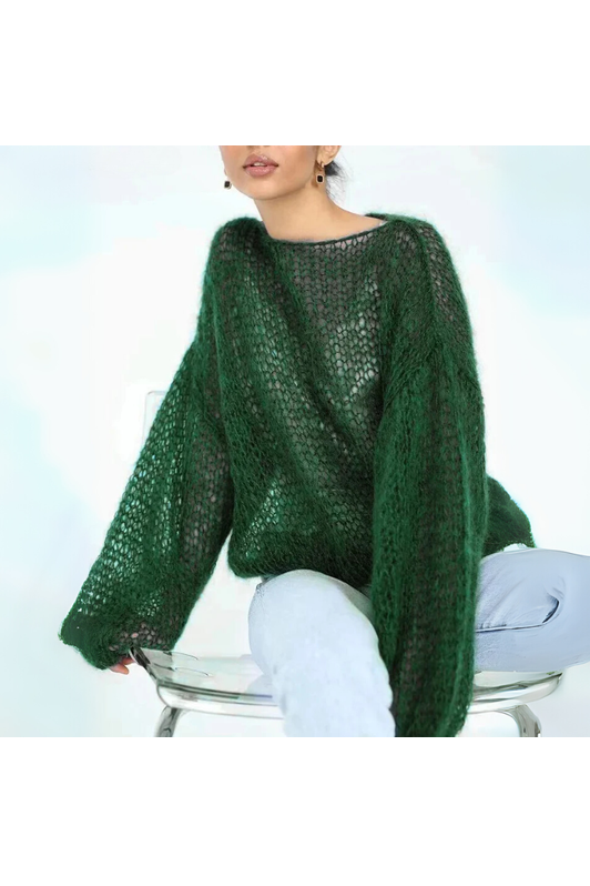 Gabi | Mesh Sweater