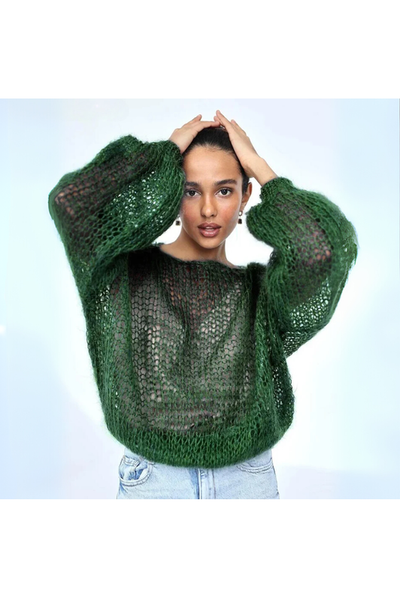 Gabi | Mesh Sweater