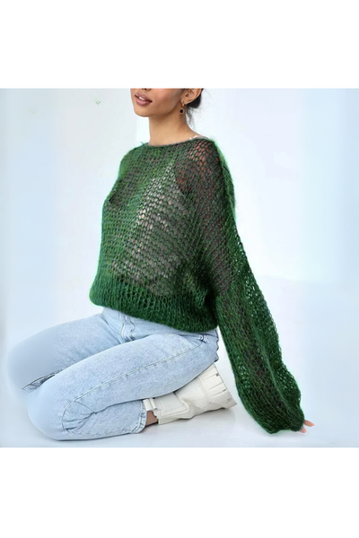 Gabi | Mesh Sweater