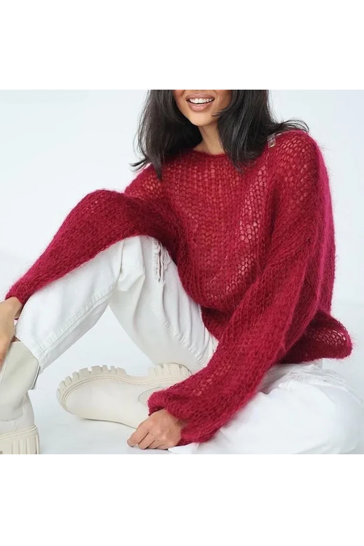 Gabi | Mesh Sweater