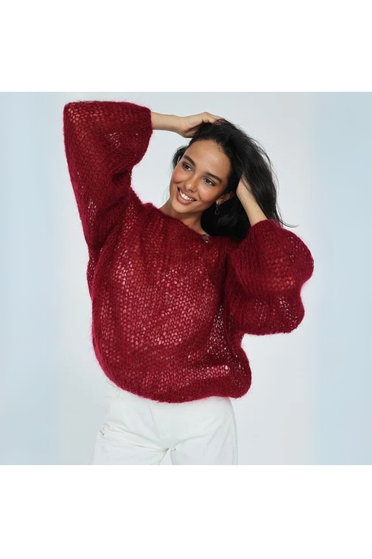 Gabi | Mesh Sweater