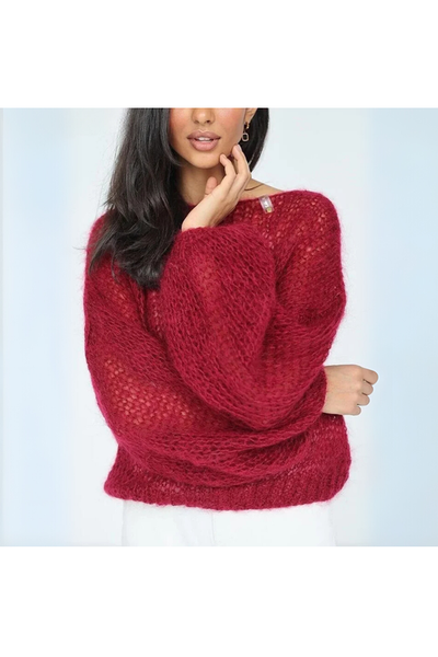 Gabi | Mesh Sweater