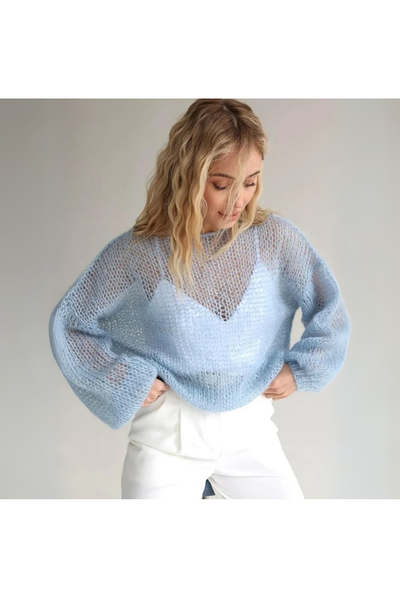 Gabi | Mesh Sweater