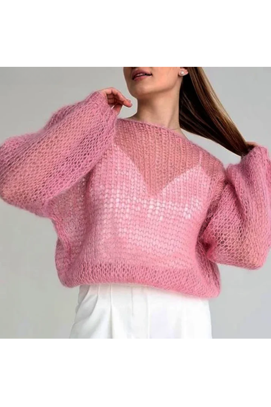 Gabi | Mesh Sweater