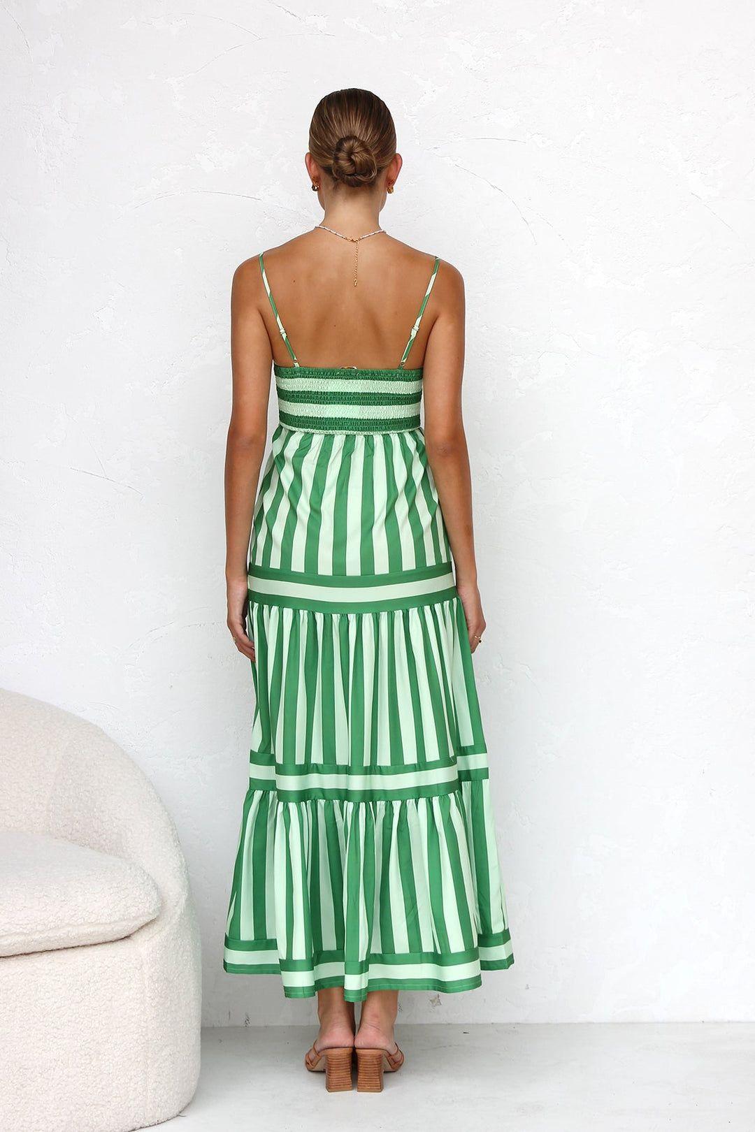 Xanthe | Striped Dress