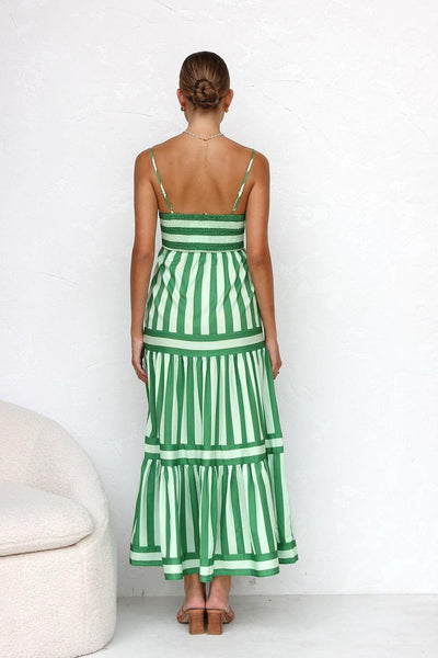 Xanthe | Striped Dress