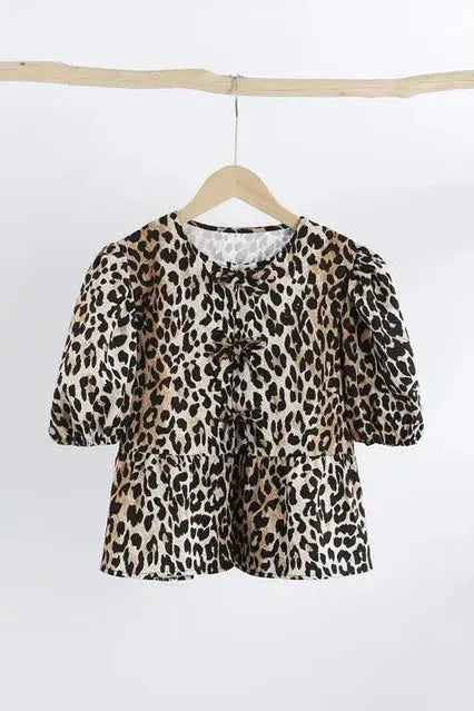 Camille | Tie-Front Blouse