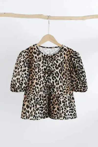 Camille | Tie-Front Blouse