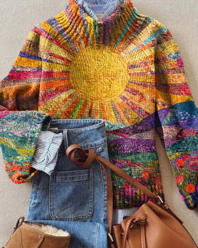 Sheila | High-Neck Sweater