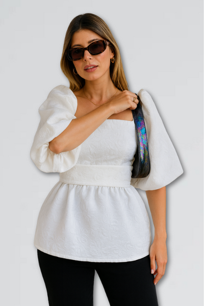 Camilla | Puff Blouse