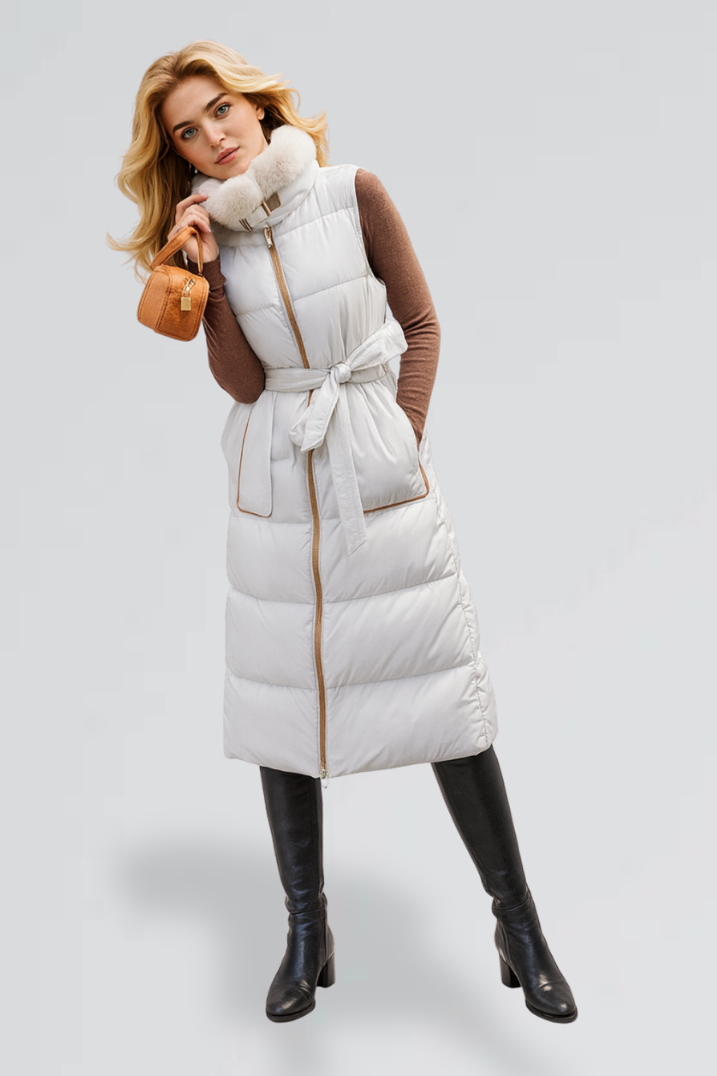 Carlet | Sleevless Jacket