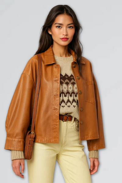 Sloane | Leather Jacket