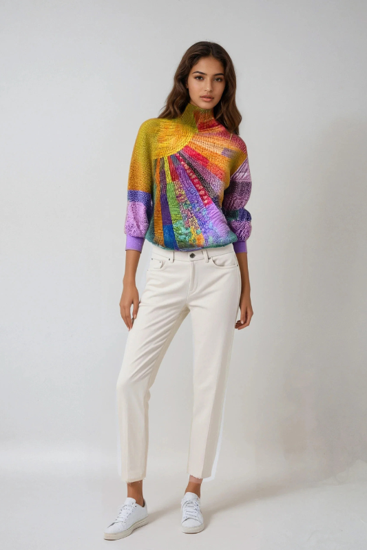 Sheila | High-Neck Sweater