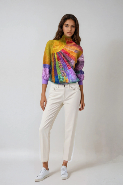 Sheila | High-Neck Sweater