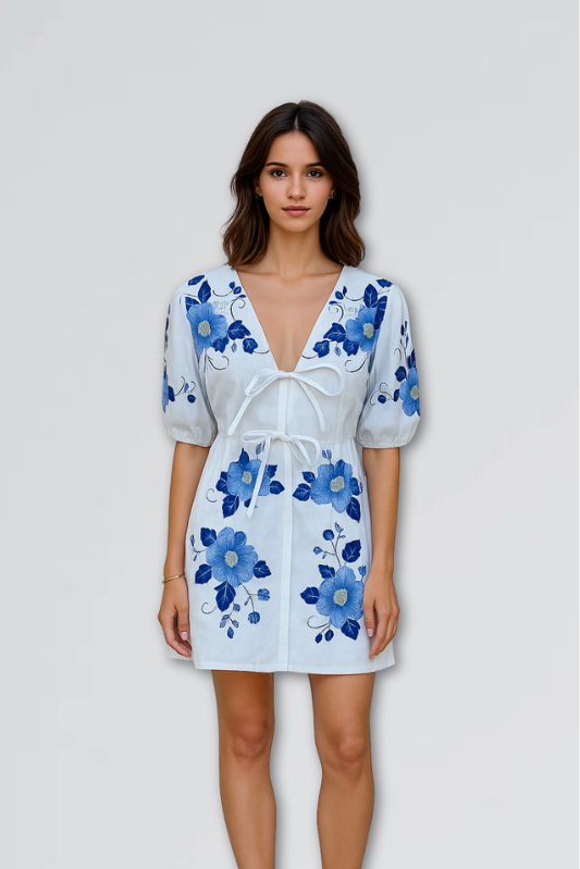 Bella | Embroidered Blouse