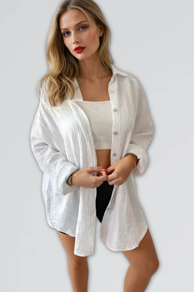 Mila | Crinkle Shirt