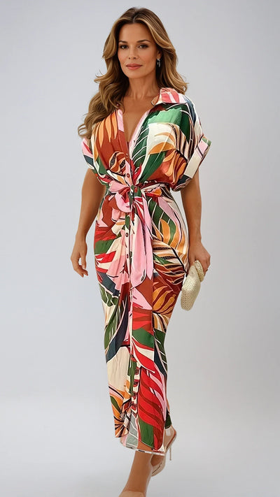 Carys | Tropical  Dress