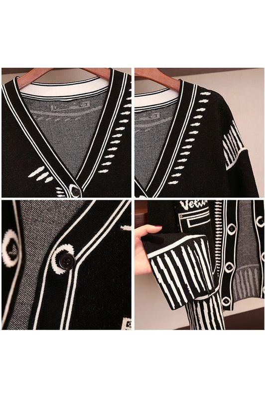 Elza | Graffiato Cardigan