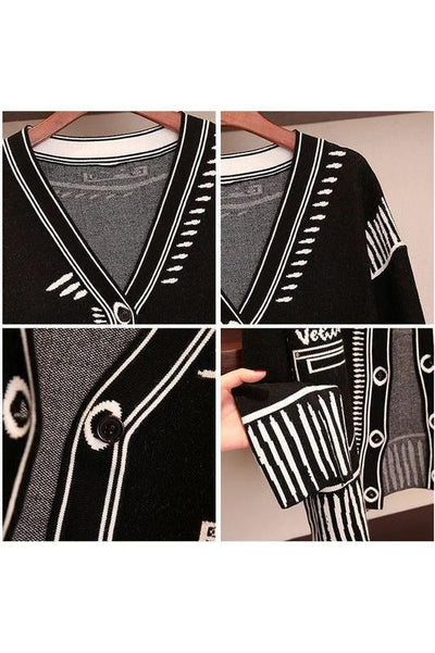 Elza | Graffiato Cardigan
