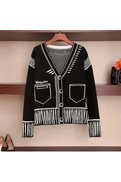 Elza | Graffiato Cardigan