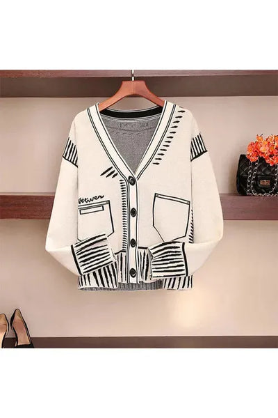Elza | Graffiato Cardigan