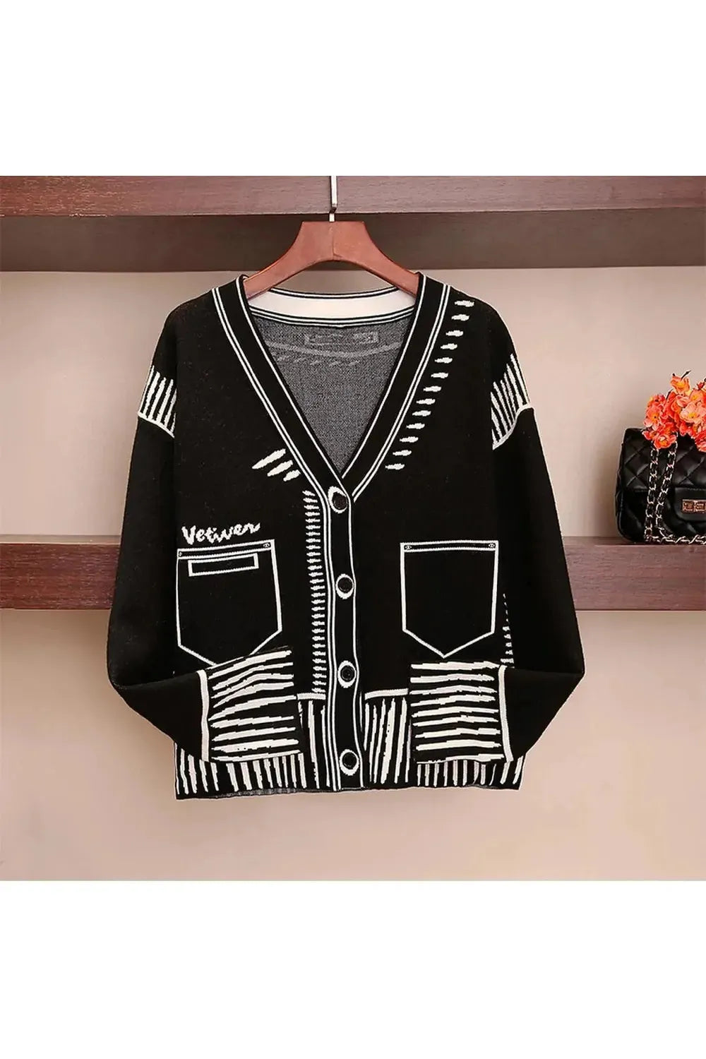 Elza | Graffiato Cardigan