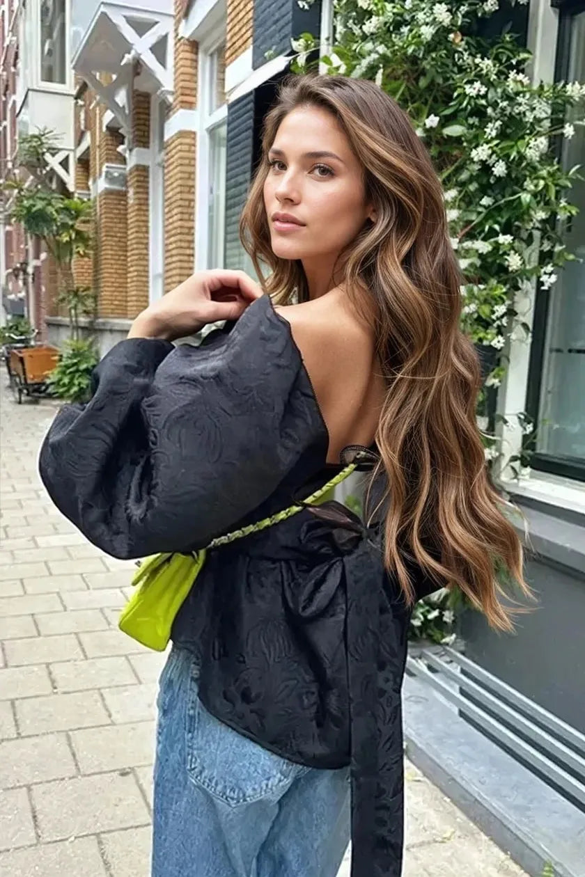 Camilla | Puff Blouse