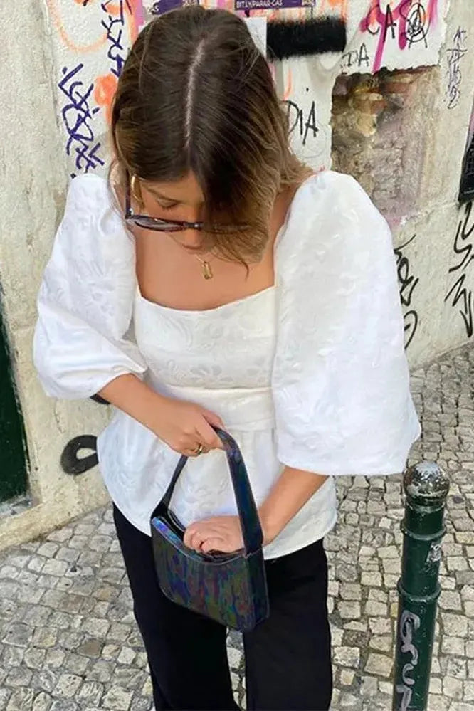 Camilla | Puff Blouse