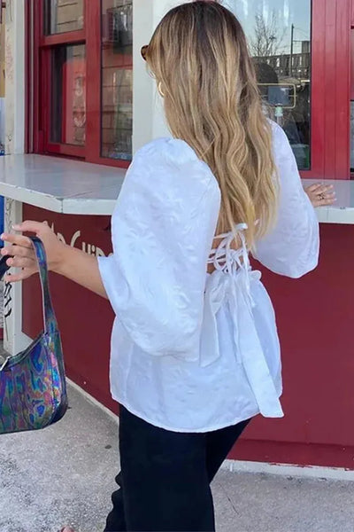 Camilla | Puff Blouse