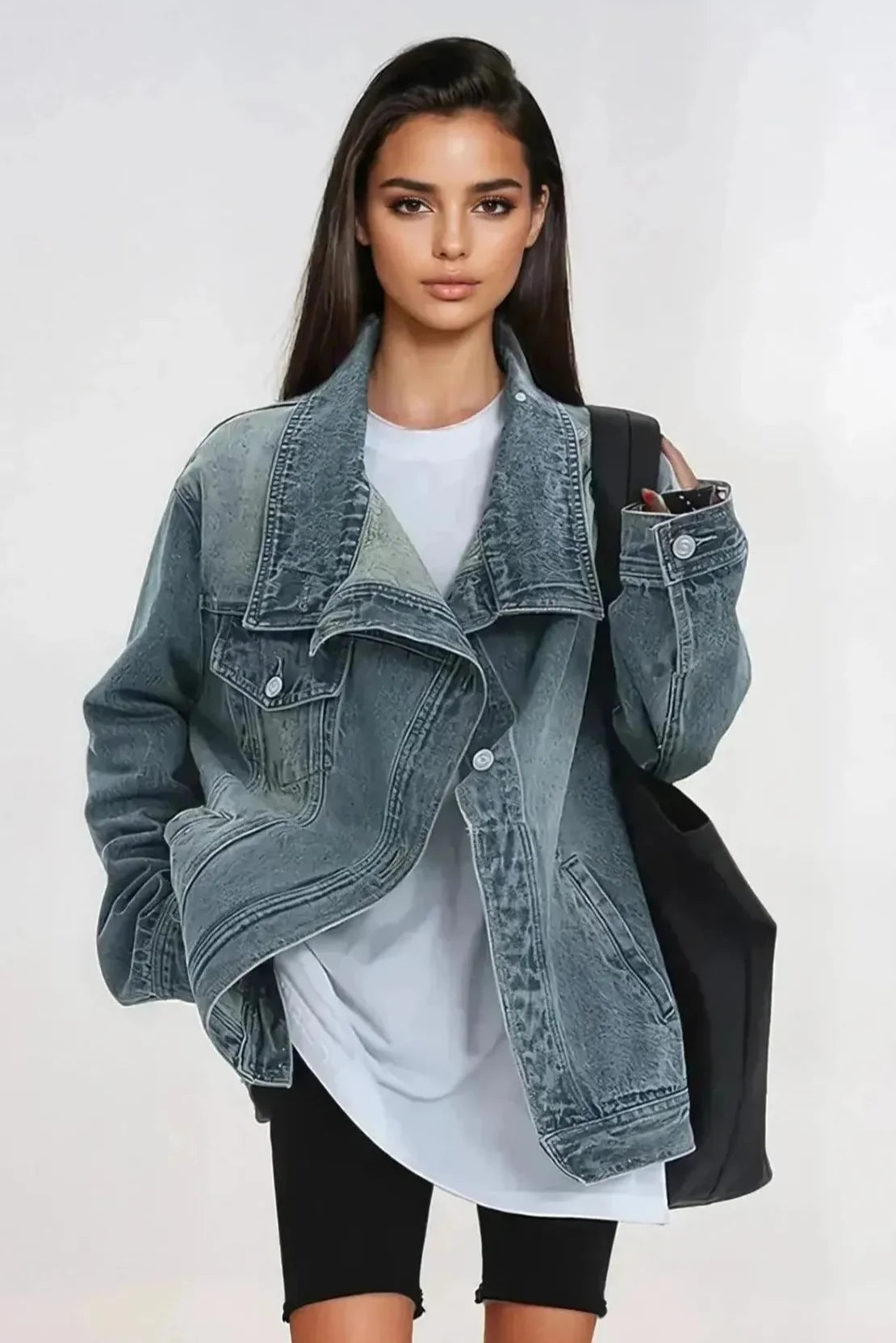 Livia | Oversized Denim Jacket