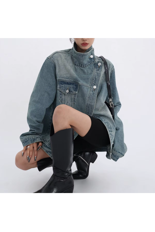 Livia | Oversized Denim Jacket