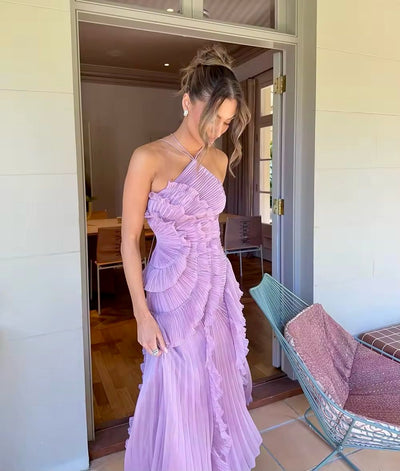 Celestine | Elegant Ruffle Gown