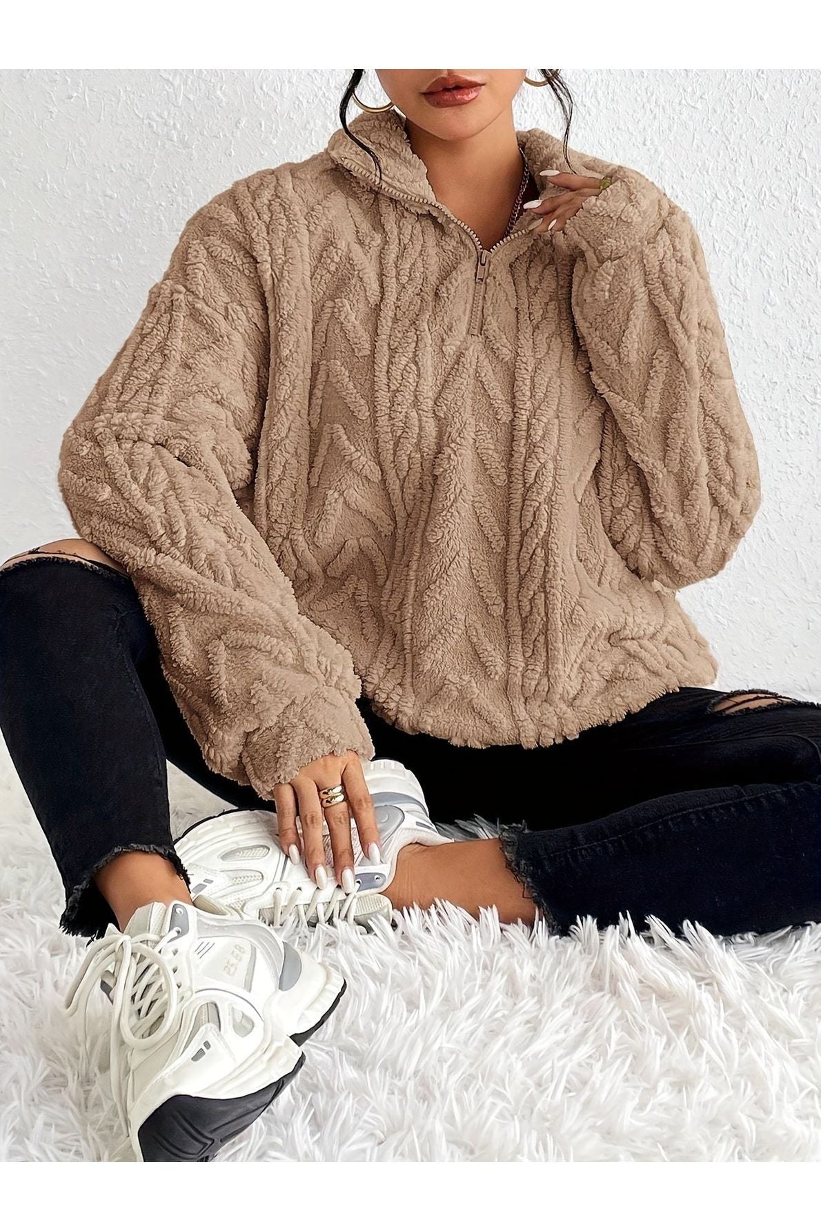 Dianne | Fleece Sweatshirt