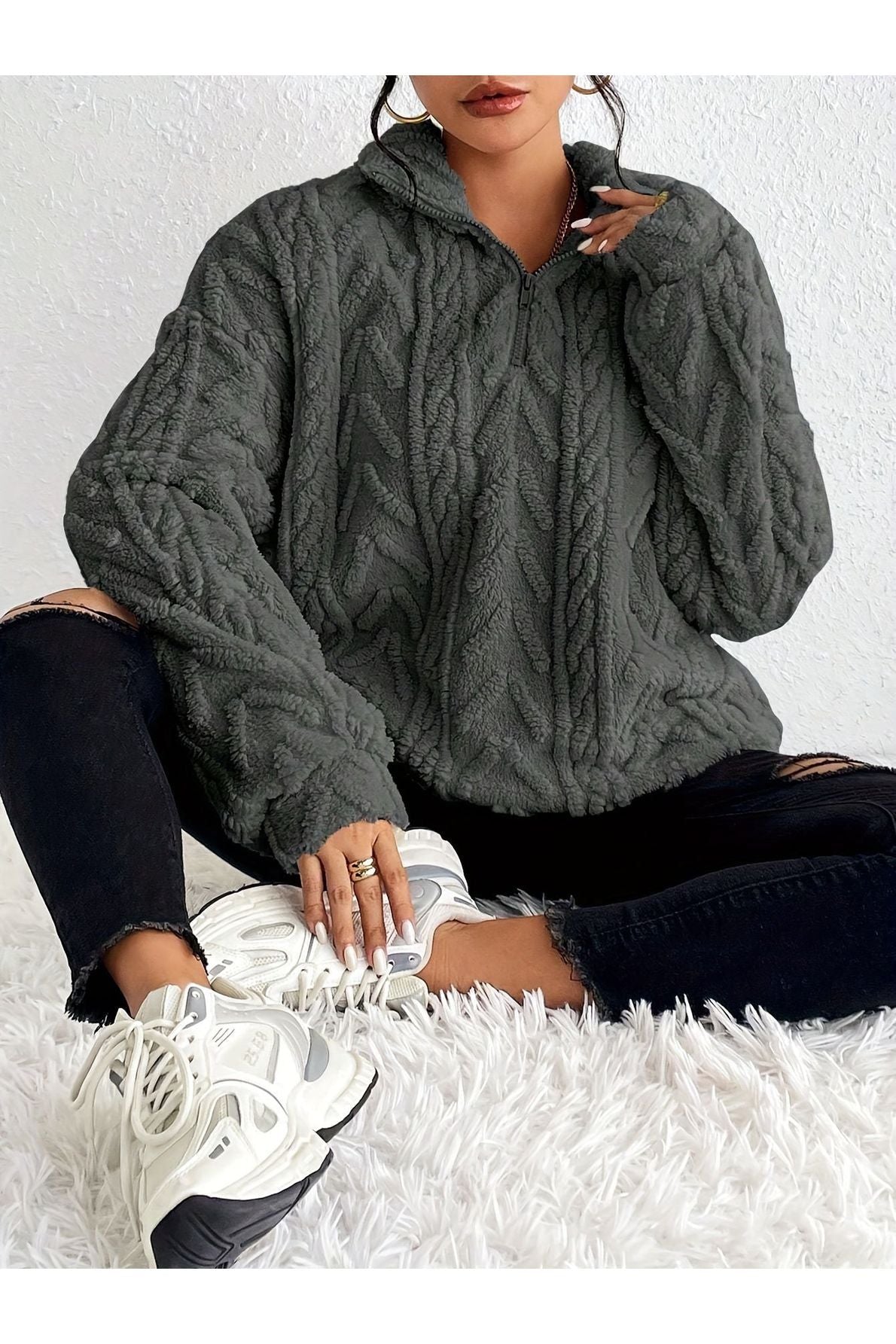 Dianne | Fleece Sweatshirt